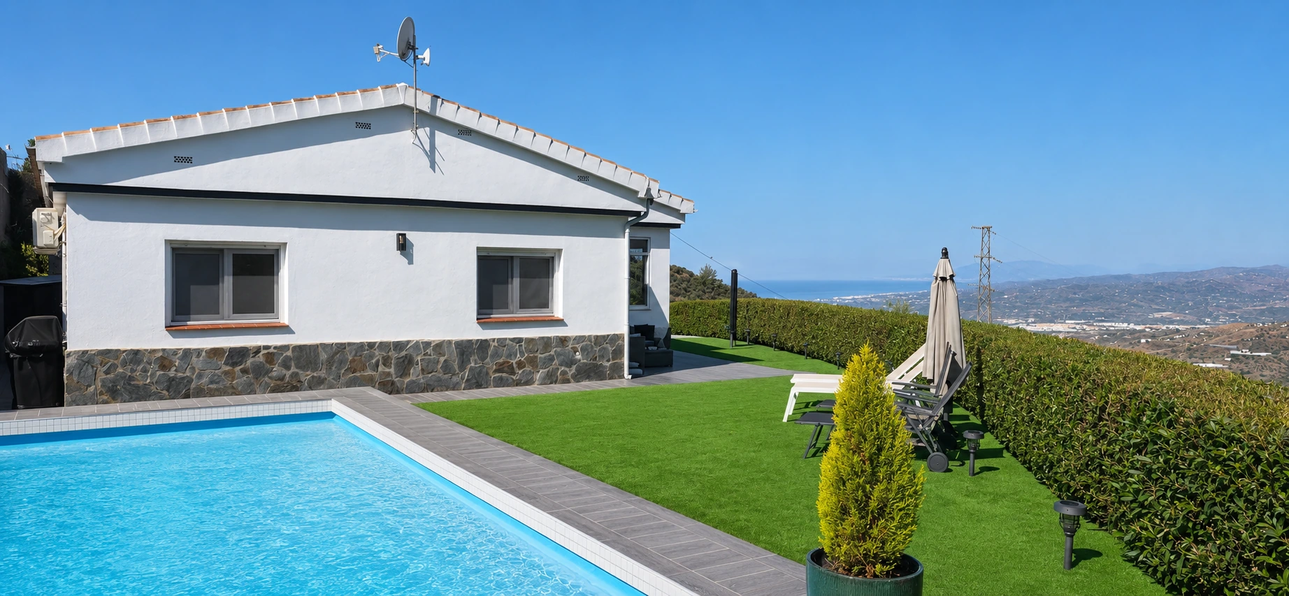 Casa Pano mit Pool und Meerblick